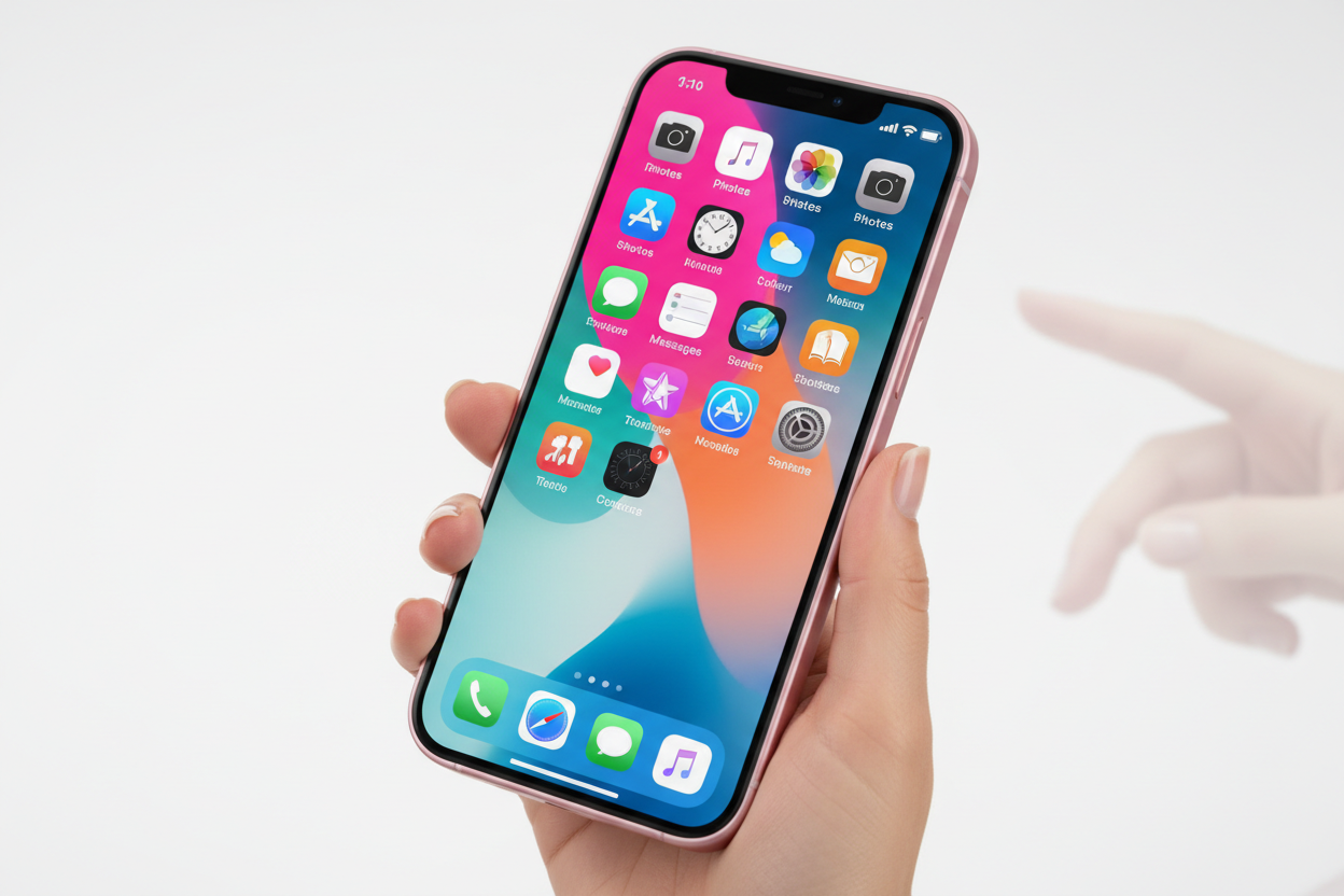 iPhone 16 Pink Display