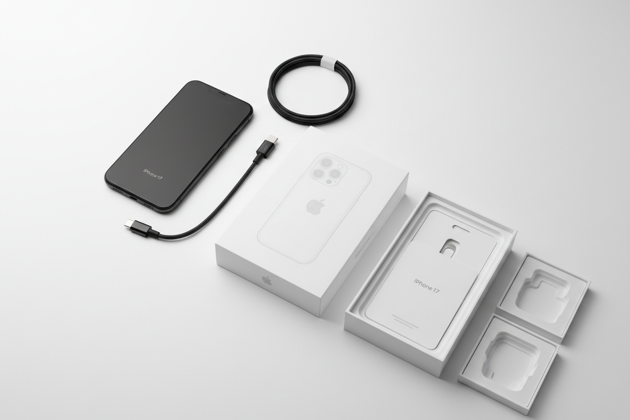iPhone 17 Black Unboxing