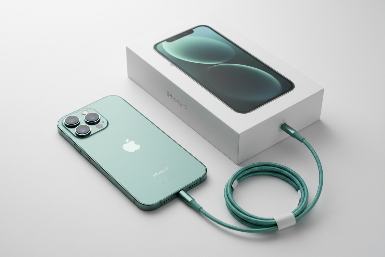 iPhone 17 Teal Unboxing